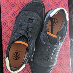 Tory Burch blue tennis shoes size 7.5